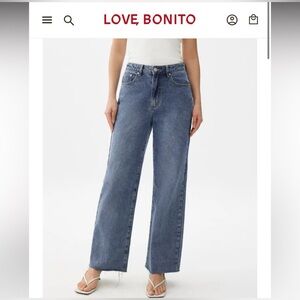 Love Bonito Elliot Denim Straight Leg Jeans